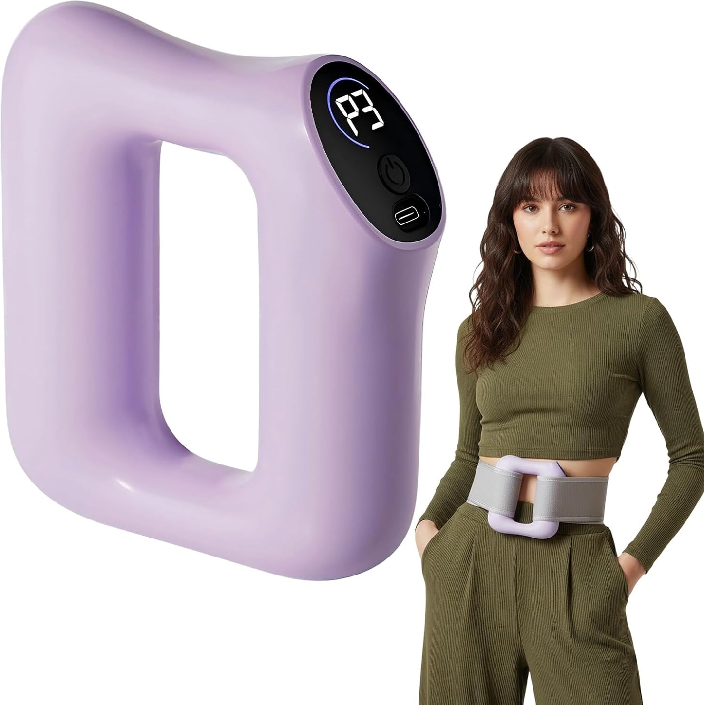 MASAJEADOR PRO 3 EN 1 CON CINTA AJUSTABLE