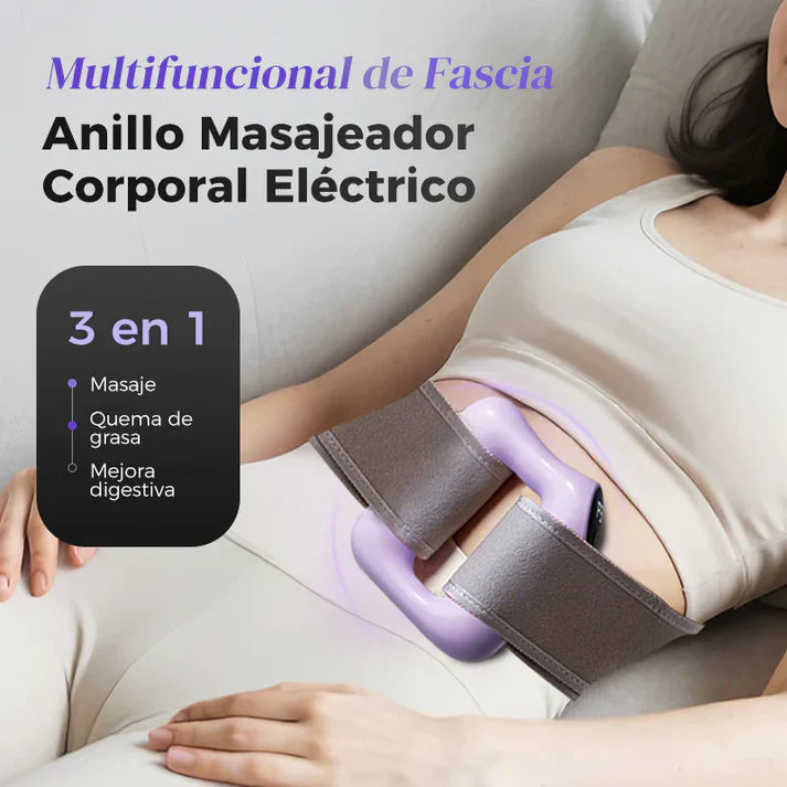 MASAJEADOR PRO 3 EN 1 CON CINTA AJUSTABLE